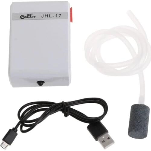 Oxygen Pump Aquarium Fish Tank Equipment USB Charging Super Silent Universal Portable Outdoor Fishing Air Pump Compressor