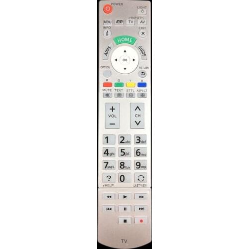 New Remote Control For Panasonic TH-L47WT60A TH-55DT60A TH-L60DT60A Viera LED TV
