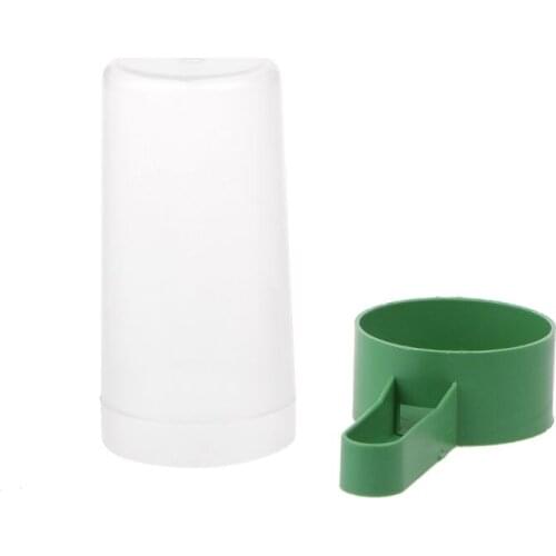 69HC S/L Bird Drinker Food Feeder Waterer Clip for Aviary Budgie Cockatiel Lovebirds