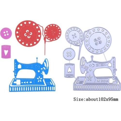 YLCD1098 Sewing Machine Metal Cutting Dies For Scrapbooking Stencils DIY Album Cards Decoration Embossing Folder Die Cuts New