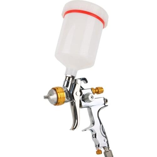 1.3/1.4/ 1.7MM Professional HVLP Air Spray Gun Paint Sprayer 600ml Gravity Feed Airbrush Car Furniture Painting Spraying Tool