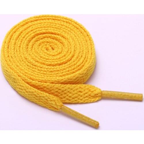 1 Pair High Quality Polyester Shoe Laces Solid Color 80CM / 100CM / 120CM Casual Sport Running Flat Shoelace Shoe Strings