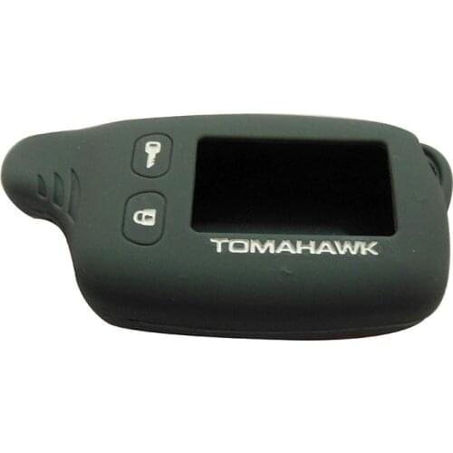 Two Way Car Alarm Silicone Case For Tomahawk TW9010 TW9020 TW9030 LCD Remote Only Tomahawk TW9010 Silicone Case