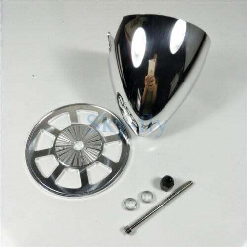 CNC Alu Alloy Spinner 4.5"/114.3mm Standard Aluminum Spinner For 2 Blades Propeller Gasoline Engine