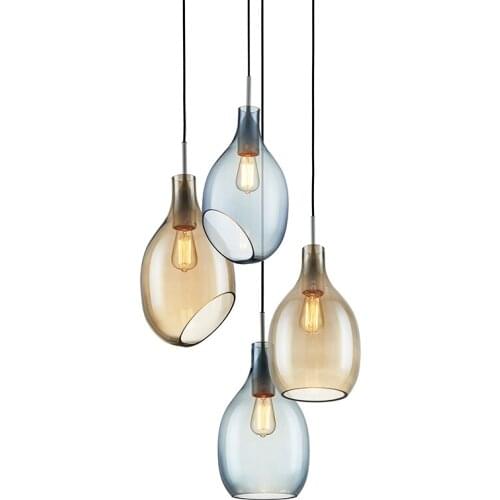 Restaurant Bar lamp creative minimalist modern Italian style loft lights pendant lights