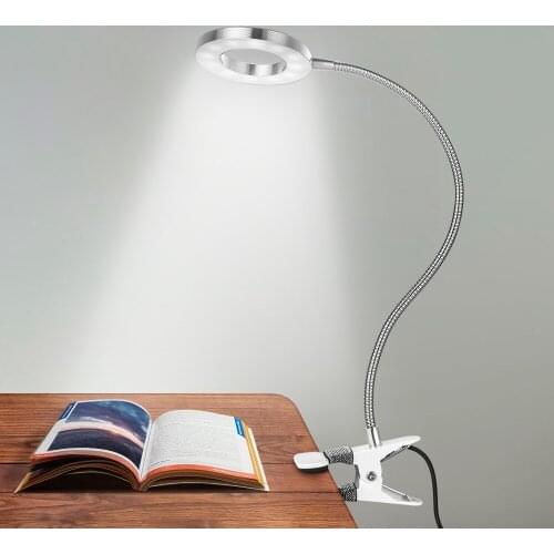 Portable Clip USB Makeup Tattoo LED Lamp Beauty Table Lamp with Clamp for Microblading Eyebrow/Eyeliner