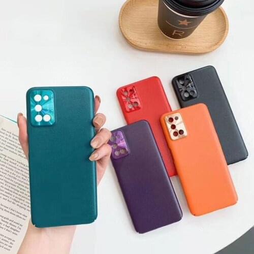 Grain leather case FOR iphone 11 pro s max xr xs 6 7 8 plus Grind arenaceous The lens to protect phone case phone accessories