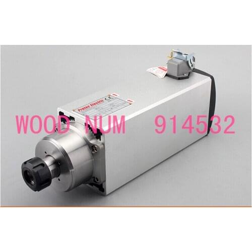 3.7KW 18000RPM 300Hz air-cooled spindle motor/engraving machine motor