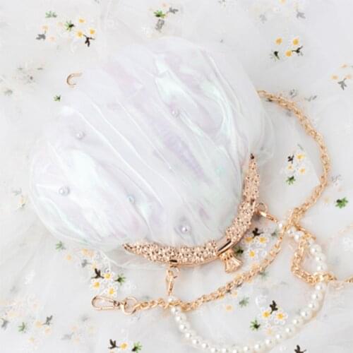 2021 Wholesale Manufacturer Laser Handbags Bags Diamonds Bead Women Luxury Court Handbags Kiss Lock Crossbody Bag With Chain