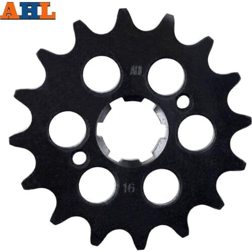 AHL 16T Front Sprocket Motor Gear For YAMAHA DT250 DT400 SR250 TT250 1980-1982 XV250 XV 250 V-Star 1988-2018 XV240 Virago 1989