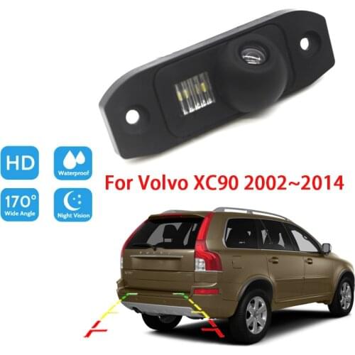 Car Backup Rear View Camera For Volvo XC90 2002 ~ 2014 CCD Full HD Night Vision Car Reverse Parking Camera high quality RCA