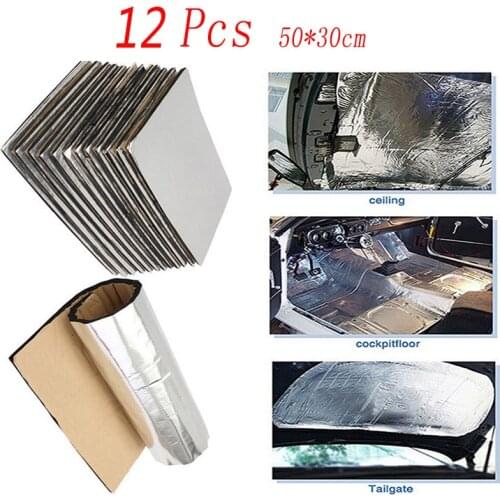 Aluminum Car Firewall Heat Sound Insulation Pad For Chevrolet Cruze Aveo Captiva Lacetti TRAX Epica Lada Granta Kalina Priora