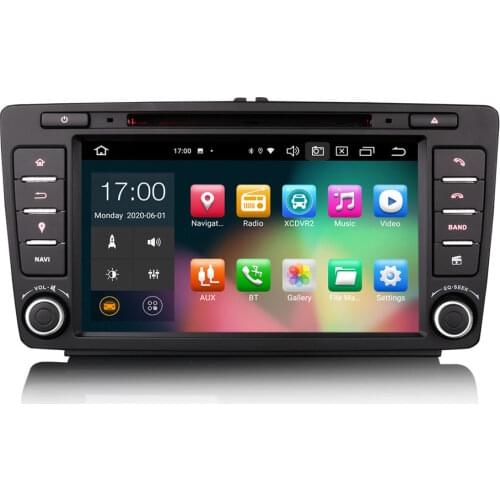 8" Android 10.0 OS Car DVD Multimedia GPS Radio System Player for Skoda Octavia MK2 2009-2013 Yeti 2008-2015 Superb 2008–2015