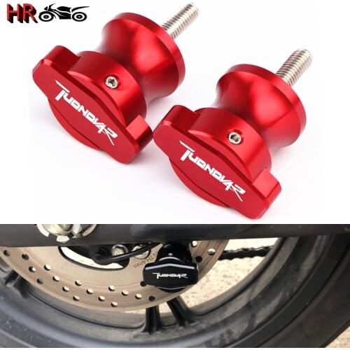 Fast Shipping 6MM Newest Motorcycle Frame Stand Screws Swingarm Spools Slider For Aprilia Tuono V4 R V4R 2011-2017 Accessories