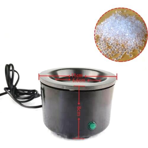 Hot glue Pot for hair extension tools Italian Keratin grain 50g Melt Keratin glue For hot melt Hair piece Extension Hot melt pot