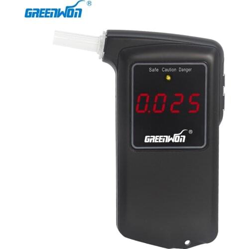 GREENWON high precision and sensitive semiconductor sensor Breath Alcohol Tester Breathalyzer alcohol detector