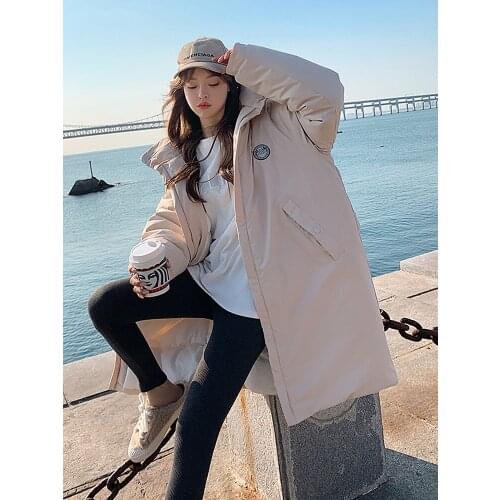HKML Women's Long Down Jackets