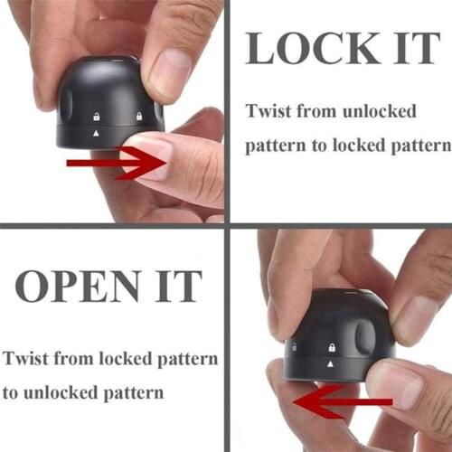 Red Wine Bottle Cap Stopper Silicone Sealed Champagne Bottle Stopper Vacuum Sealer Retain Freshness Stopper Bar Tools