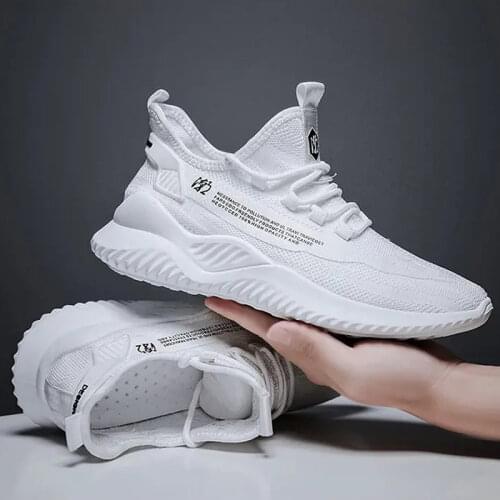 New Running Shoes Men Zapatillas De Deporte Platform Breathable Athletic Trainer Sneakers 2021 Fashion