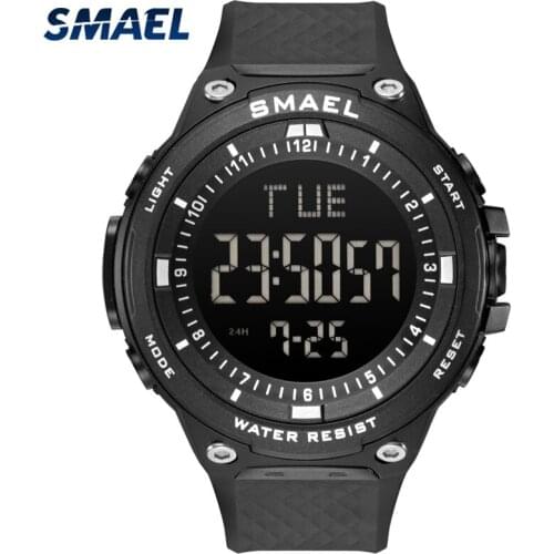 SMAEL Fashion Outdoor Men Sports Watches Top Brand Luxury Digital Military Men Watch Waterproof Wrist Watches Relogio Masculino