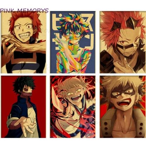 Full Square Round Diamond Embroidery Japanese Anime My Hero Academia 5d Diamond Painting Home Decor Mosaic Picture Cross Stitch