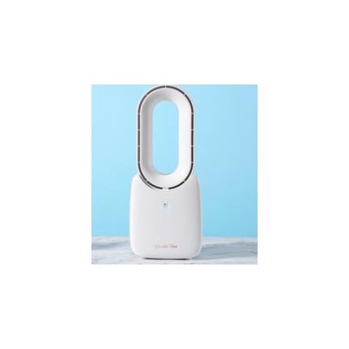 Swiftautoid leafless fan USB charging portable silent atmosphere lamp desktop office home creative mini fan