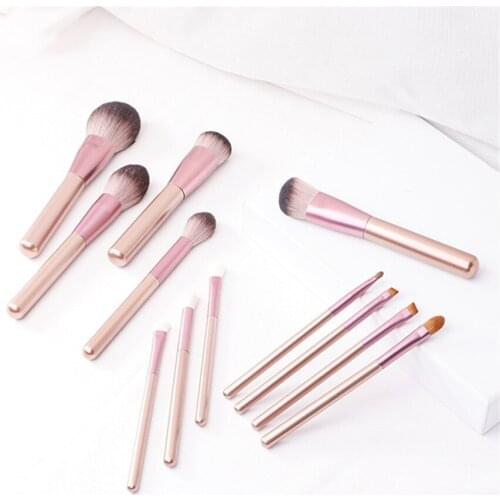Portable Full Cosmetic Brush Set Face Powder Beauty Makeup Tools for Beginners E596