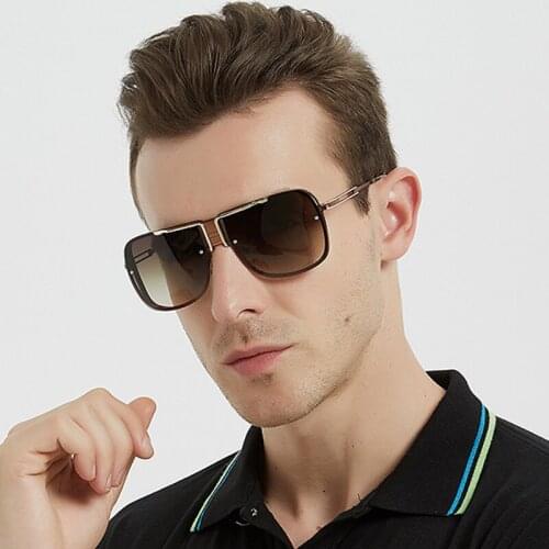 New Fashion Luxury brand design Classic Style Gradient lens Men Sunglasses Women Men Vintage Sun Glasses Oculos De Sol UV400