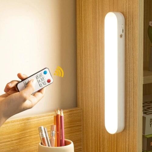 LED Eye Protection Night Light Wireless Touch Dimming USB Reading Lamp Bedroom Living Room Cabinet Bathroom Lighting Table Lamps