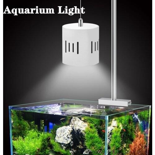 LEDs Aquarium Lighting Aquatic Plant Grow Light Adjustable Lamp For Fish Tank Decor