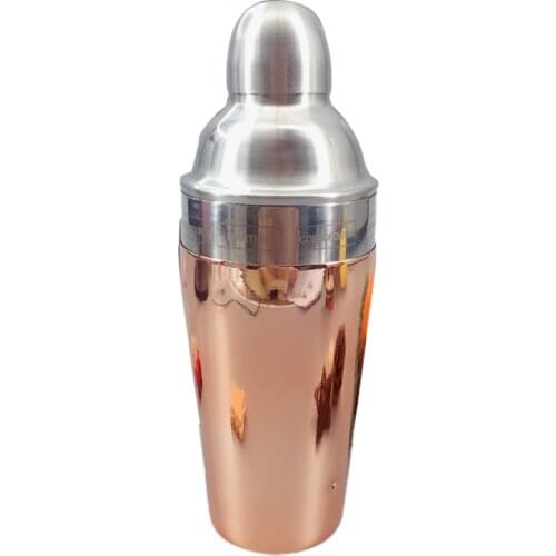 2020 Cocktailshaker 750ml Shiny Orange Bartender Kit Stainless Steel British Cocktail Shaker Bar Tools