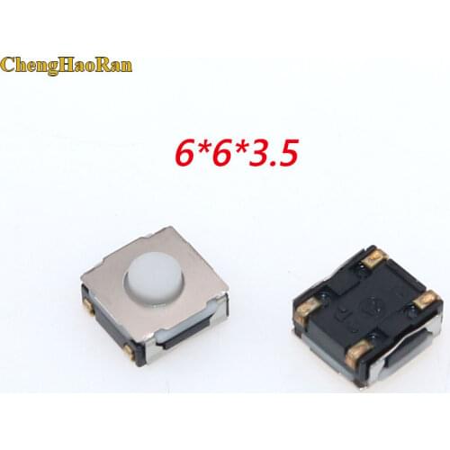 ChengHaoRan 2PCS 6*6*3.5MM France Imported Volkswagen Haila Automobile Remote Controller Electronic Key Touch Micro Switch