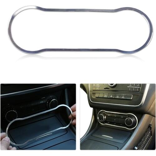 CITALL Car Interior Console A/C Switch Button Frame Trim Panel for Mercedes A B CLA GLA Class W176 W246 C117 X156 2013 2014 2015