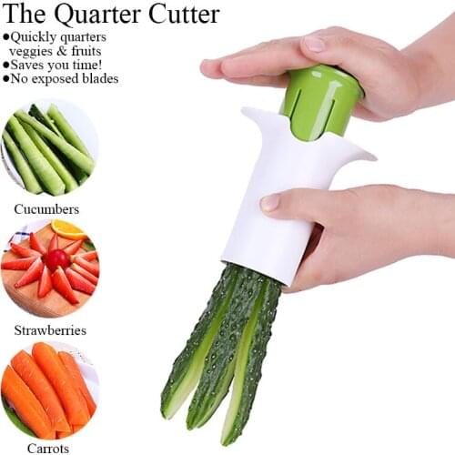 Domestic kitchen fruit cutter cucumber blade cutter fruit and vegetable cutter