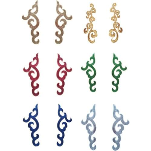 Brand new Sequins Sewing Hot glue patch Clothing Fabric Embroidery Iron on patch Patch Badges Stickers DIY Clothing Accessories