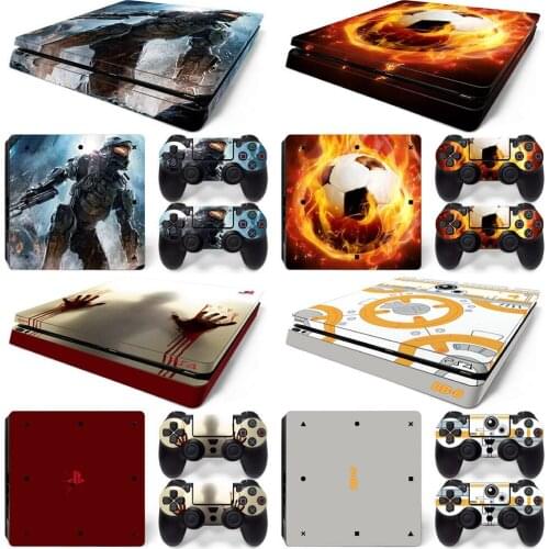 GTA5 GTA 6 Colorful Hot Sale Design Vinyl Decals for PS4 Slim Console