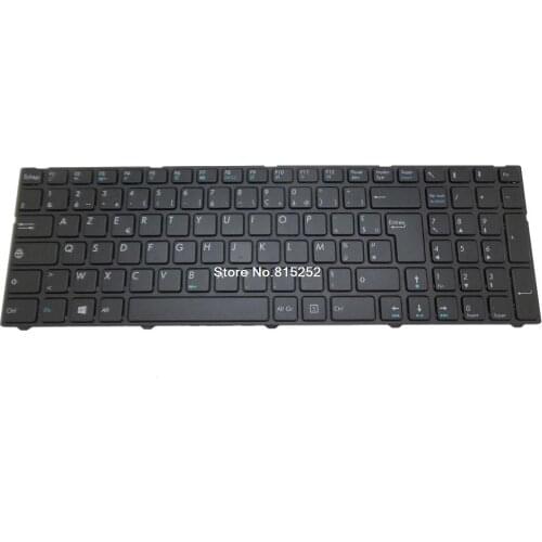 Laptop Keyboard For Medion AKOYA P7641 MD99552 MD99627 MD99793 MD99823 MD99854 MD99855 MD99856 Black With Frame FR France