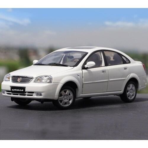 Diecast 1/18Scale Shanghai GM Buick Excelle Sedan Version Alloy Simulation Car Model Collectible Decoration Boy Gift Hot Toys