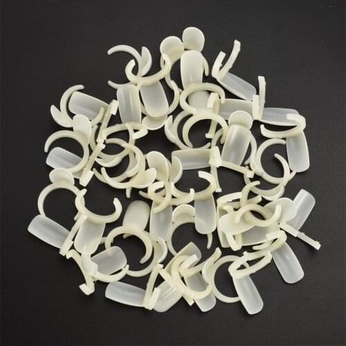 Pack of 100 Professional Nail Polish Color Nail Art Practice Templates with Ring Holder Display Swatches