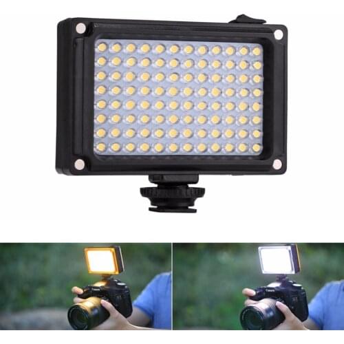 PULUZ 104 LEDs Photography Studio Video Fill Light 2-Panels for DSLR Camera Lighting Set for Canon Nikon Sony Camcorder DV DSLR