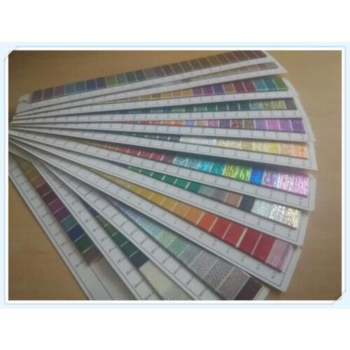 Brand New Metallic Machine Embroidery Thread Color Chart Color Card With Super Luster, 279 Colors Kit ,Free Shipping