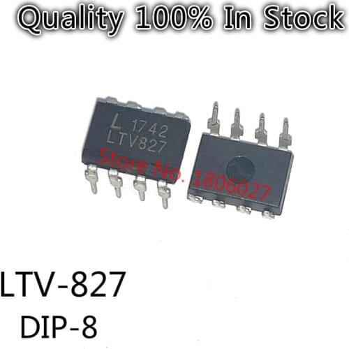 10PCS/Lot Spot hot sale MAX483CPA DIP-8 / MAX483EPA / FM62429 / LTV-827 LTV827 NEW Original