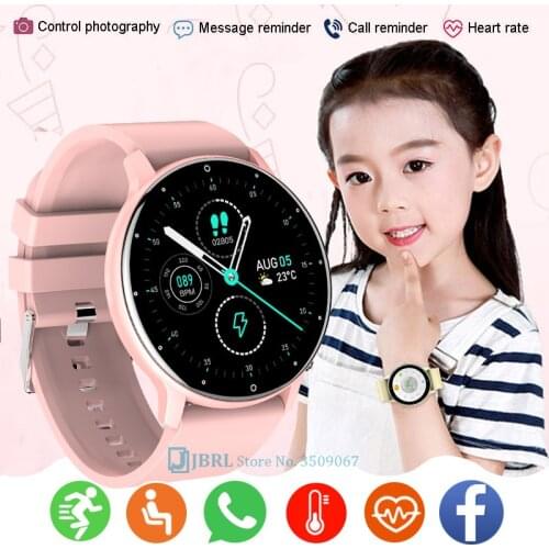 New Children Sport Smart Watch Kids Waterproof Smartwatch Student Heart Rate Blood Pressure Smart Clock For 10-18 Smart-watch