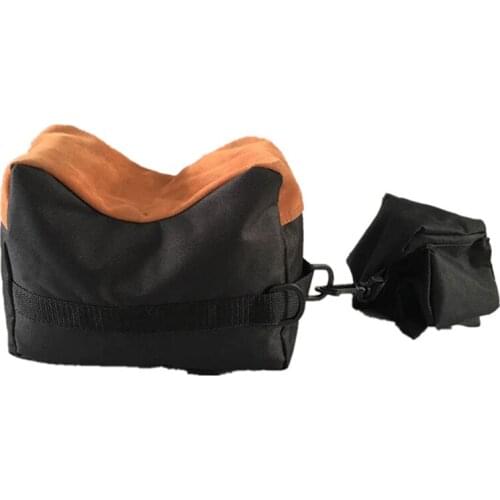 Tactical Sniper Shooting Gun Rest Bag Set Front & Rear Rifle Target Bench Unfilled Stand Support Sandbag Hunting Accessories Bag