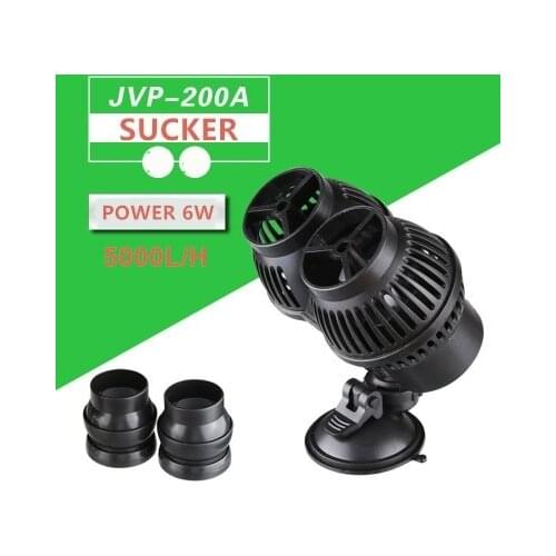Aquarium Wave Maker Water Pump for Aquarium Marine, Submersible Double Heads Aquarium Pond Pump With Mute Suckers