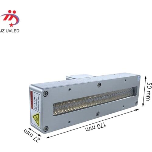 High quality Ricoh G4 G5 Print nozzle Uv lamps for sunuser UV flatbed printer ink curing LED light Coil printer UVLED lamp 395nm