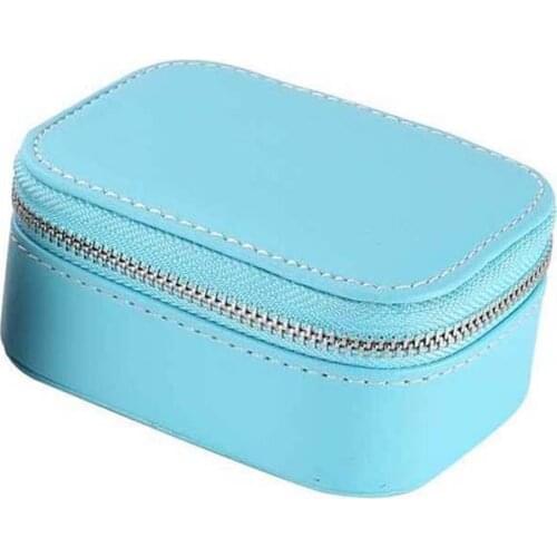 Jaycas Small Watch Lipstick Storage Box Women Gift Pu Leather Ring Display Lady Case Jewelry Travel Organizer