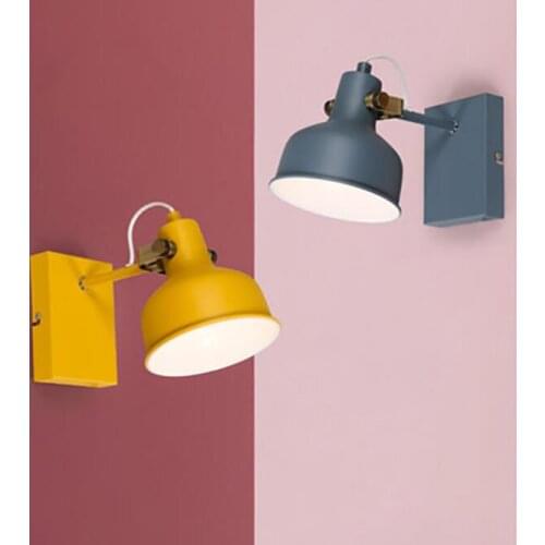 Loft Iron Wall Lamp Retro Vintage Lighting Indoor Wall Lamp American industrial Lighting lifting pulley wall light