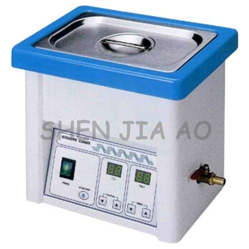 5L medical ultrasonic cleaner oral and dental multi-purpose ultrasonic cleaning machine with drain valve 220V 1PC