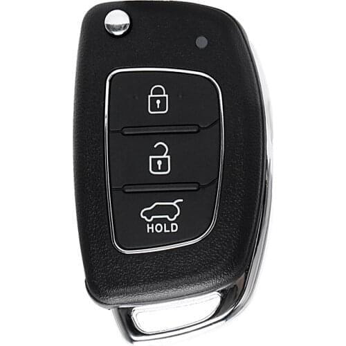 Car Accessories Key Case Shell Cover Guard Auto Replacement Error Free 3 Button For Hyundai Solaris ix35 ix45 Verna Santa Mistra